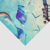 Anatomie van muziek serie ontwerp 6 tissuepapier (Detail)