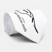 Anatomie van orthopedisch arts stropdas (Opgerold)