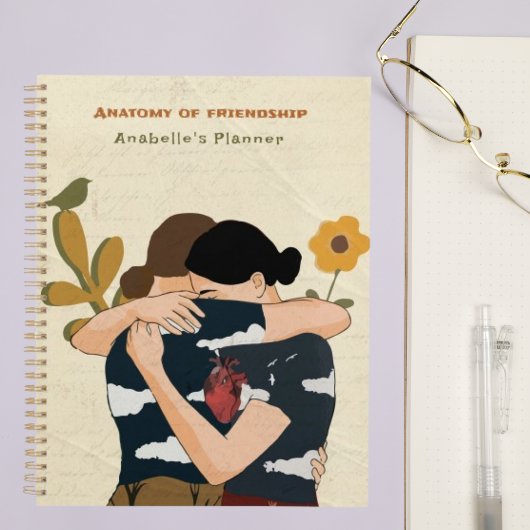 Anatomie van vriendschap BFF Besties Persoonlijk 2 Planner