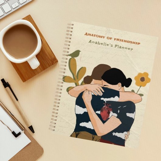 Anatomie van vriendschap BFF Besties Persoonlijk 2 Planner