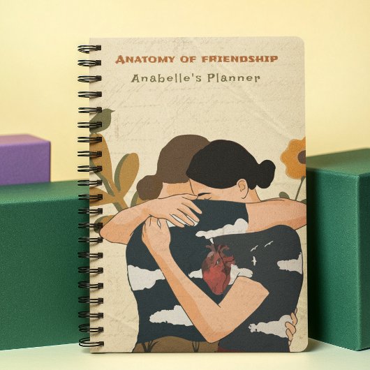 Anatomie van vriendschap BFF Besties Persoonlijk 2 Planner