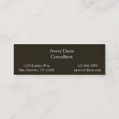  anatomie | Wapenvlees (circa 1852) Mini Visitekaartje (Achterkant)