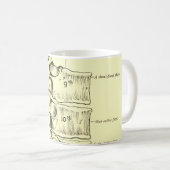  anatomie | wervels koffiemok (Voorkant rechts)