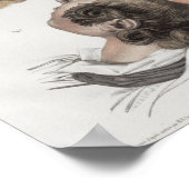 anatomieafdrukken van hersenchirurgische instrume poster (Hoek)