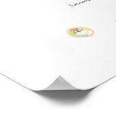 Anatomiegrafiek van het menselijk skeletsysteem poster (Hoek)