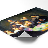 Anatomieles met buitenaardse schilderkunst horizon poster (Hoek)