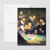 Anatomieles met buitenaardse schilderkunst Vertica Briefkaart (Voorkant / Achterkant)