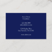  anatomiezenuwen van de onderkant van het brein visitekaartje (Achterkant)