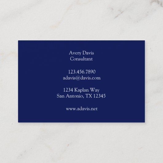 anatomiezenuwen van de onderkant van het brein visitekaartje (Achterkant)