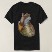Anatomisch correct hart 1 t-shirt (Design voorkant)