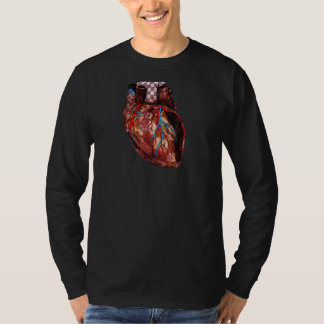 Anatomisch Correct Menselijk Hart Illustrat T-shirt