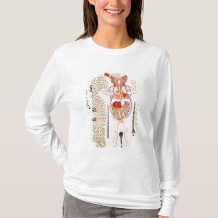 Anatomisch diagram t-shirt