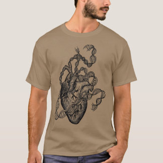 Anatomisch DNA-hart T-shirt
