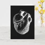 Anatomisch gecorrigeerd hart kaart (Gele Bloem)