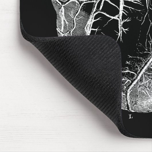 Anatomisch gecorrigeerd hart muismat (Hoek)