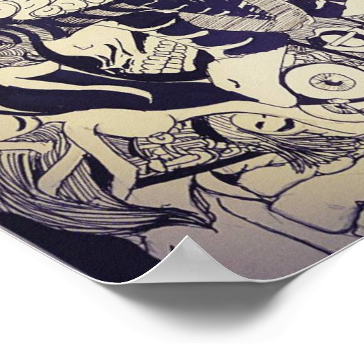 anatomisch gesteente poster (Hoek)