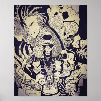 anatomisch gesteente poster