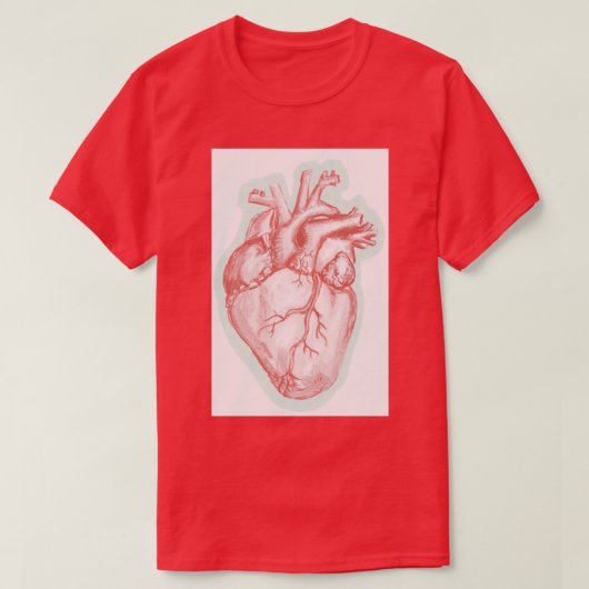 anatomisch hart 1 t-shirt (Design voorkant)