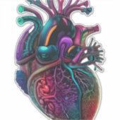 Anatomisch hart 3 sticker (Voorkant)