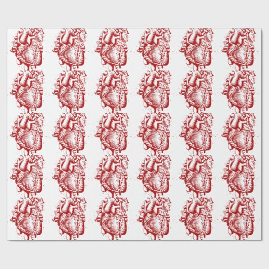 Anatomisch hart cadeaupapier (Vlak)