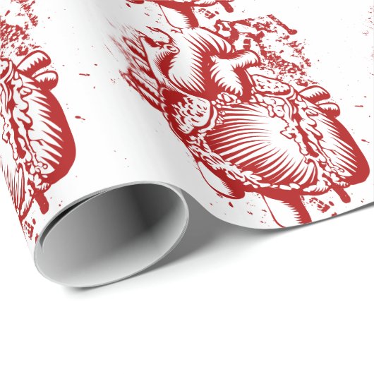 Anatomisch hart cadeaupapier (Rol Hoek)