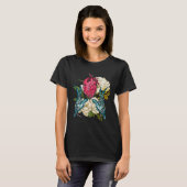 Anatomisch Hart en Bloemen Doctor Valentijn T-shirt (Voorkant volledig)