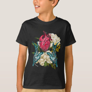 Anatomisch Hart En Bloemen Dokter Valentijn T-shirt