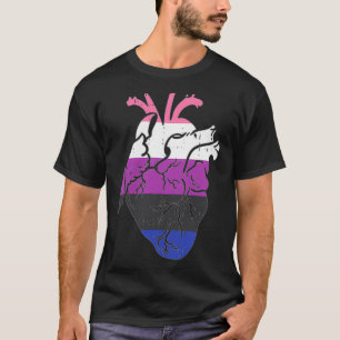 Anatomisch hart Gendervloeibaar zurse Pride Flag L T-shirt