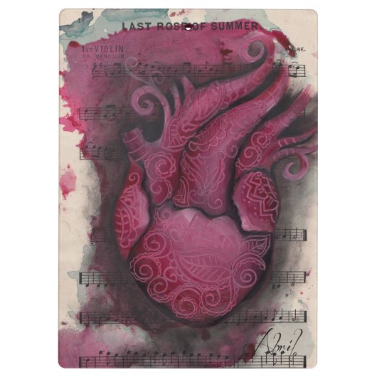 Anatomisch hart klembord (Achterkant)