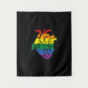 Anatomisch hart LGBT_ Wandkleed