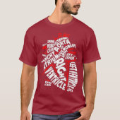 Anatomisch hart Medische delen van het hart Anatom T-shirt (Voorkant)