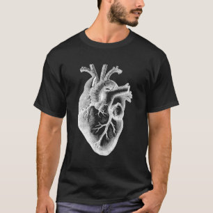 Anatomisch hart met capuchon verbazingwekkend deta t-shirt