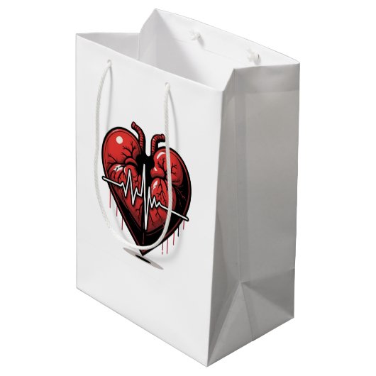 Anatomisch hart met Live Battement Medium Cadeauzakje (Achterkant Gekanteld)