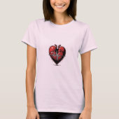 Anatomisch hart met Live Battement T-shirt (Voorkant)