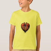 Anatomisch hart met Live Battement T-shirt (Voorkant)