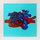 Anatomisch hart Puzzle Legpuzzel (Horizontaal)