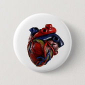 Anatomisch Hart Ronde Button 5,7 Cm (Voorkant)