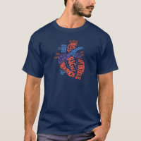Anatomisch hart T-shirt