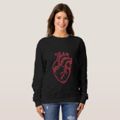 Anatomisch Hart Valentijns T-Shirt (Voorkant volledig)