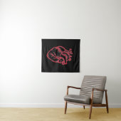 Anatomisch Hart Valentijns T-shirt Wandkleed (In Situ (horizontaal))