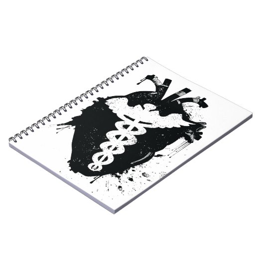 anatomisch hart van caduceus notitieboek (Linkerzijde)