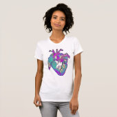 Anatomisch hart Verpleegkundige T-shirt (Voorkant volledig)