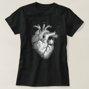  anatomisch hart Womens Zwart T-shirt