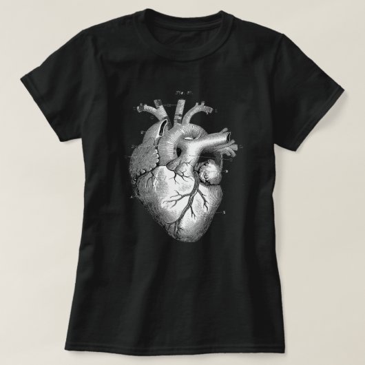  anatomisch hart Womens Zwart T-shirt (Design voorkant)