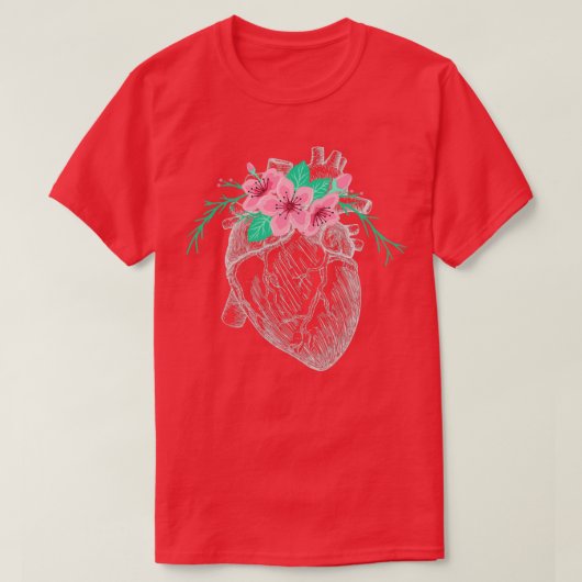 Anatomisch hartcardioloog t-shirt (Design voorkant)