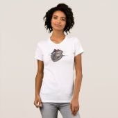 anatomisch hartdiagram t-shirt (Voorkant volledig)