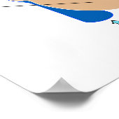 Anatomisch hartdiagram van blauw Baby syndroom Poster (Hoek)