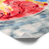 Anatomisch hartmonotype poster (Hoek)