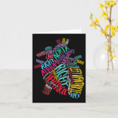 Anatomisch hartontwerp Cardiovasculair ICU Kaart (Gele Bloem)