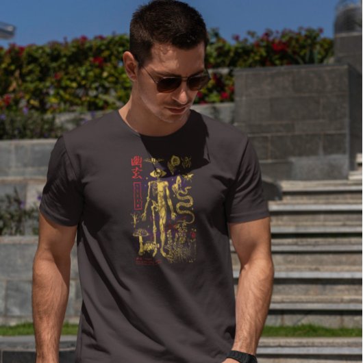 Anatomisch lichaam en dieren t-shirt